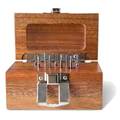 Kodiak Cutting Tools 9 Piece Carbide Bur Set 1/8 Inch on a 1/8 Inch Shanks in a Wooden Case 5427323